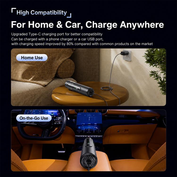 16000Pa Cordless Handheld Car Vacuum Cleaner