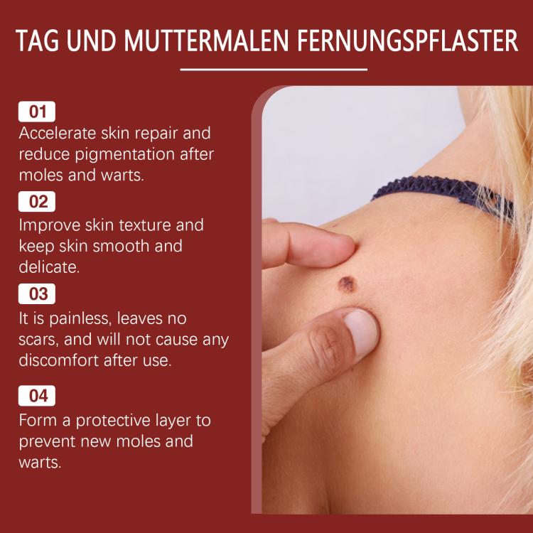 Hydrating care patch benefits text panel with patch being held on skin