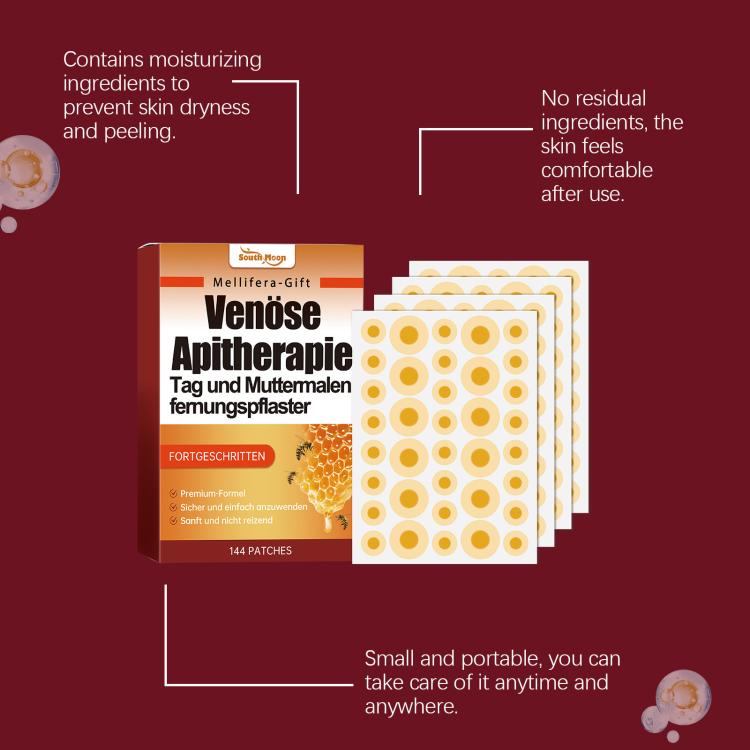 Hydrating care patch pack with box and layered circular patch sheets