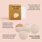 Micro-needle patch kit shown with small round patches and close-up needle texture