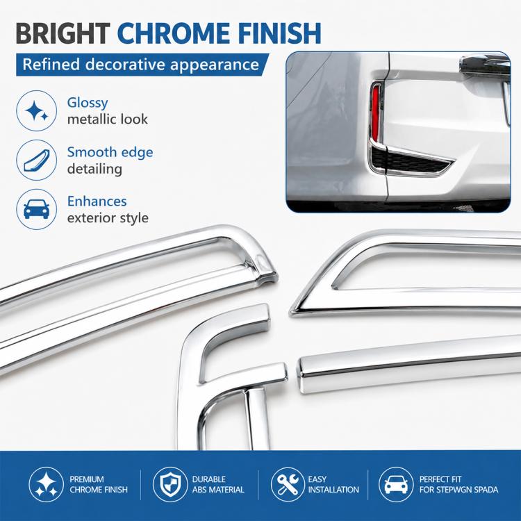 Bumper Fog Lamp Decorative Strip For Honda STEPWGN SPADA