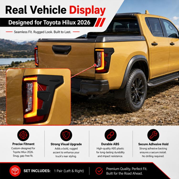 Taillight Trim Frame For Toyota Hilux