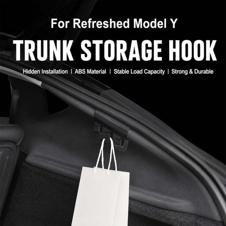 Car Trunk Side Hooks For Tesla Model Y L, For Tesla Model Y L