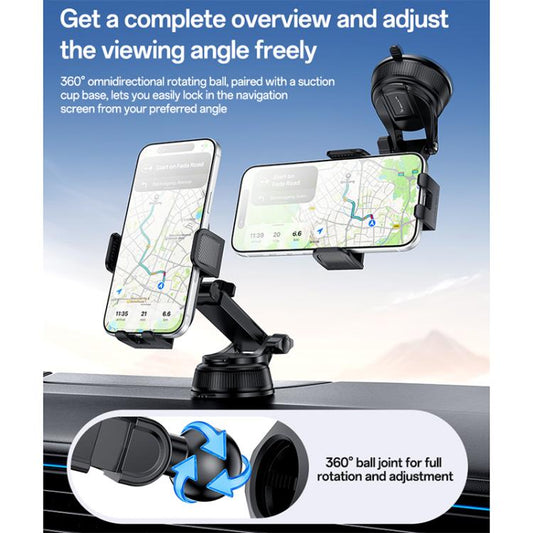 Yesido C279 Car Suction Cup Clamp Phone Holder, C279