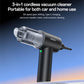 Cordless handheld vacuum cleaner with transparent dust bin and angled front nozzle