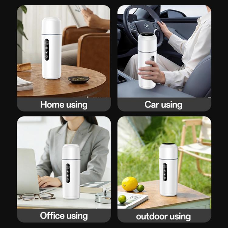 Yesido VC20 500ml electric heating water cup, white with control panel