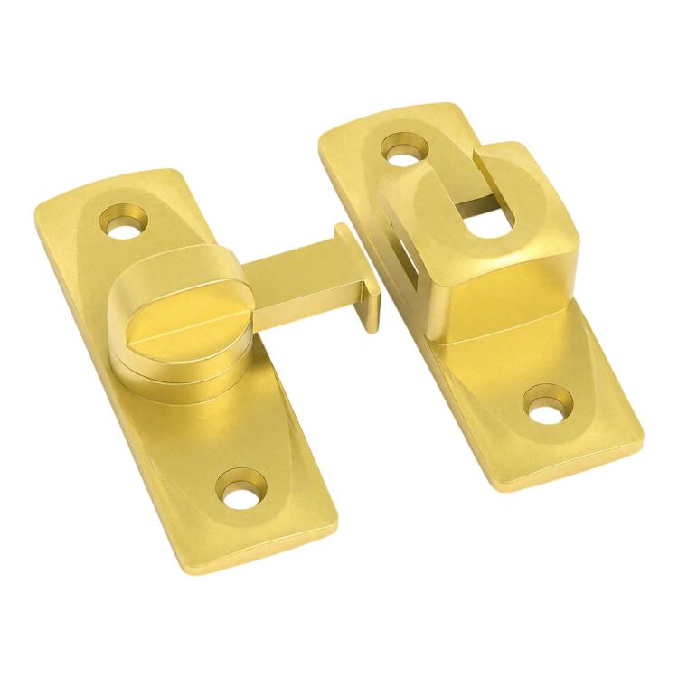 360-Degree Rotating Aluminum Alloy Door and Window Security Latch Lock