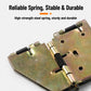 Butterfly-Shaped Folding Metal Hinge Furniture Hardware Accessories, Small, Large