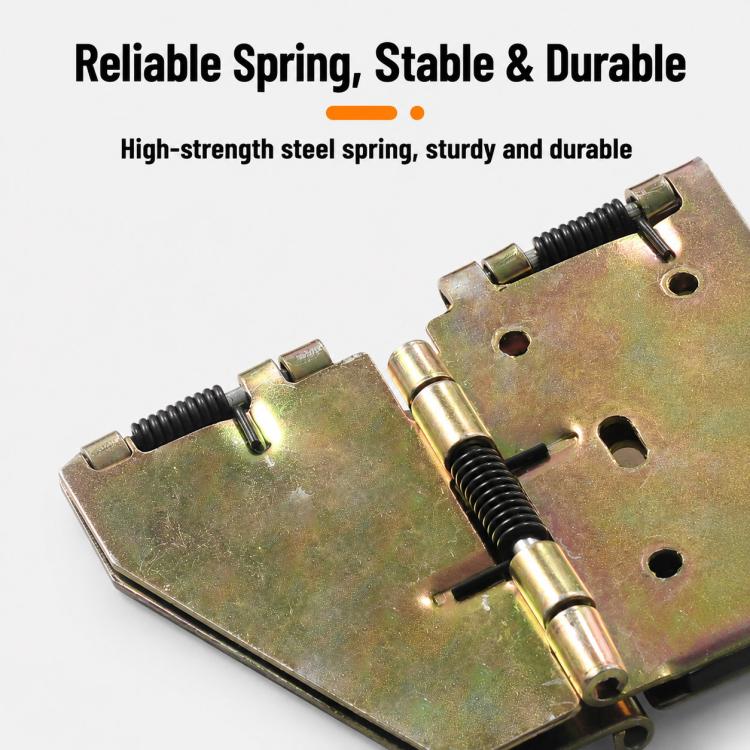 Butterfly-Shaped Folding Metal Hinge Furniture Hardware Accessories, Small, Large
