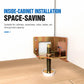 Adjustable Cabinet Leveling Feet, Threaded Lifting Leveler Bracket