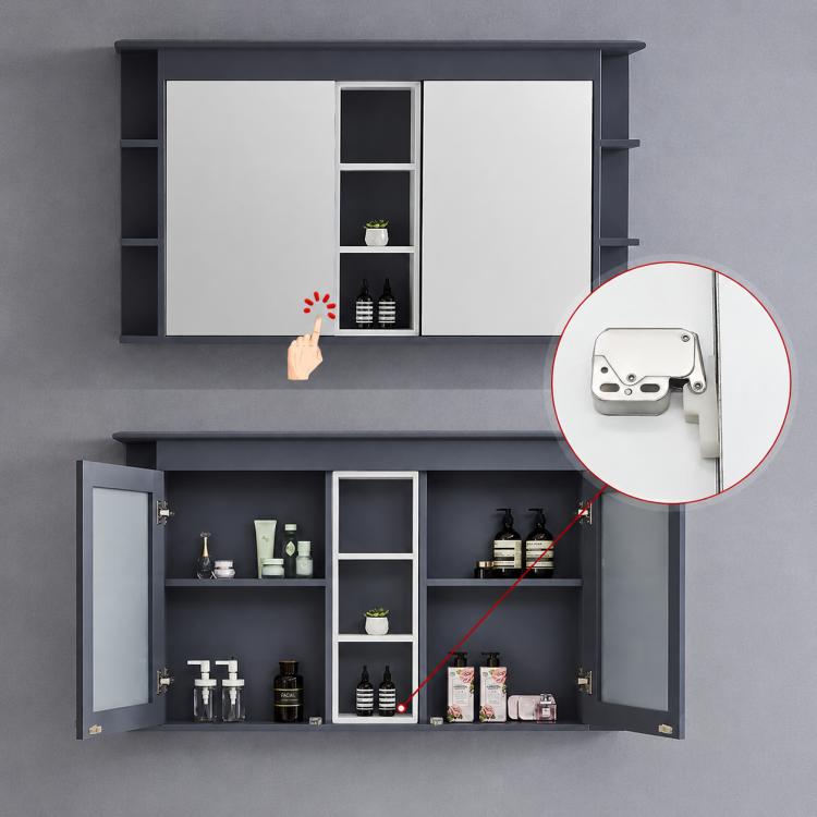 Handle Free Push-To-Ppen Cabinet Door Retractor Rebound Latch, Touch Catch, V-Shaped Touch Catch