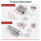 Handle Free Push-To-Ppen Cabinet Door Retractor Rebound Latch, Touch Catch, V-Shaped Touch Catch