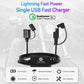 Motorcycle SAE Single USB Port Fast Charging Charger