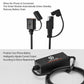 Motorcycle SAE Single USB Port Fast Charging Charger