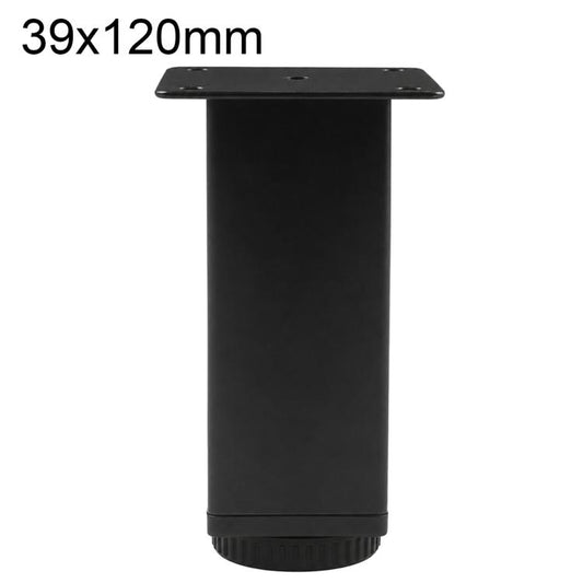 Height-Adjustable Square Furniture Support Legs for Sofas and Coffee Tables, 39X80mm, 39x100mm, 39x120mm, 39x150mm