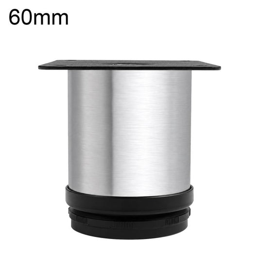 Brushed Stainless Steel Furniture Support Legs for Sofas and Coffee Tables, 50mm, 60mm, 80mm, 100mm, 120mm, 150mm, 200mm, 250mm, 300mm, 350mm, 400mm, 450mm, 500mm