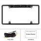 Car Waterproof HD Infrared Night Vision Backup Camera US Standard License Plate Frame
