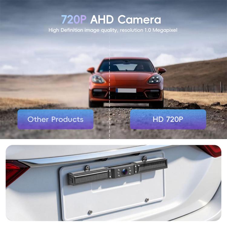 5 inch Trucks Solar Powered Wireless Digital HD Backup Camera System