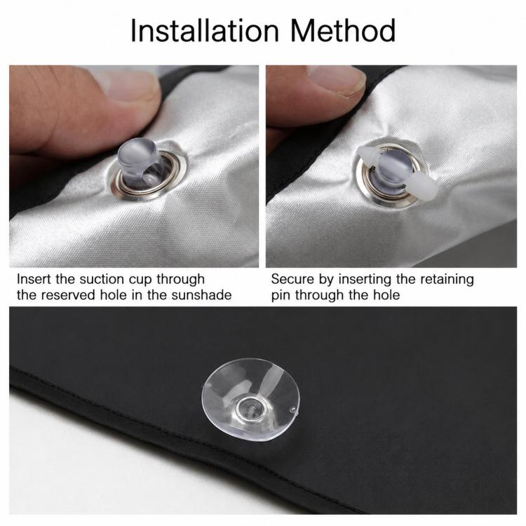 Car Rear Windshield Sun Protection Sunshade Curtain