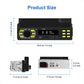 Universal Single-DIN Car Bluetooth MP3 Player FM Radio with Phone Holder