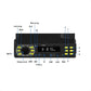 Universal Single-DIN Car Bluetooth MP3 Player FM Radio with Phone Holder