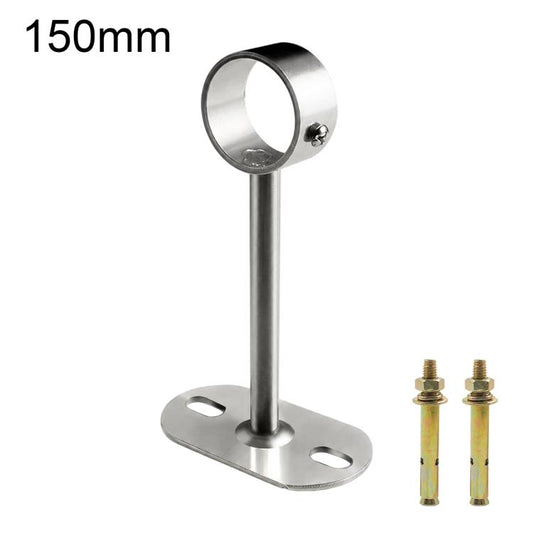Fits 32mm Round Tubes Stainless Steel Flange-Mount Bracket for Clothes Drying Rod, 100mm, 150mm, 200mm, 250mm, 300mm, 350mm, 400mm, 500mm