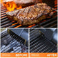 Electric Barbecue Grill Cleaning Brush with 3 Replaceable Brush Heads