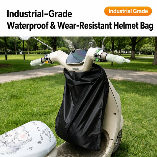 Riding Motorcycle Helmet Bag Large Capacity Anti-theft Storage Pack, Combination Lock