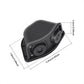 Compact black rear camera module with adjustable lens and mounting base