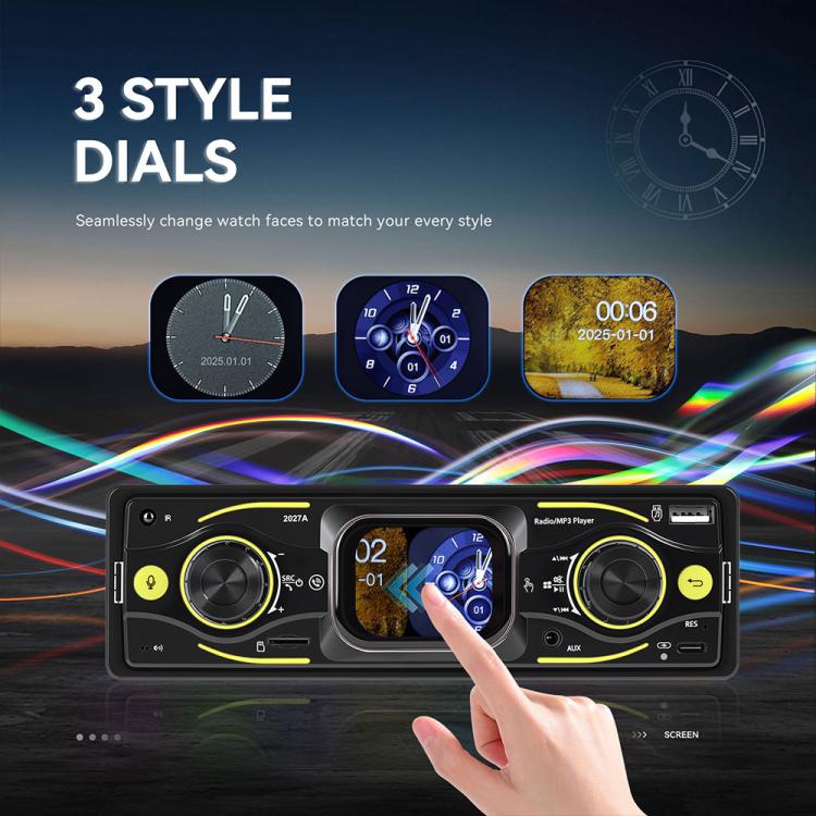 2.17 inch Car HD Touchable Screen Single Din MP5 Player, Standard, Standard+64GB memory card
