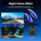 Car rear-view screen with night-vision effect and small camera module (optional)