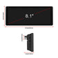 8.1-inch portable navigation screen with overall size measurements diagram