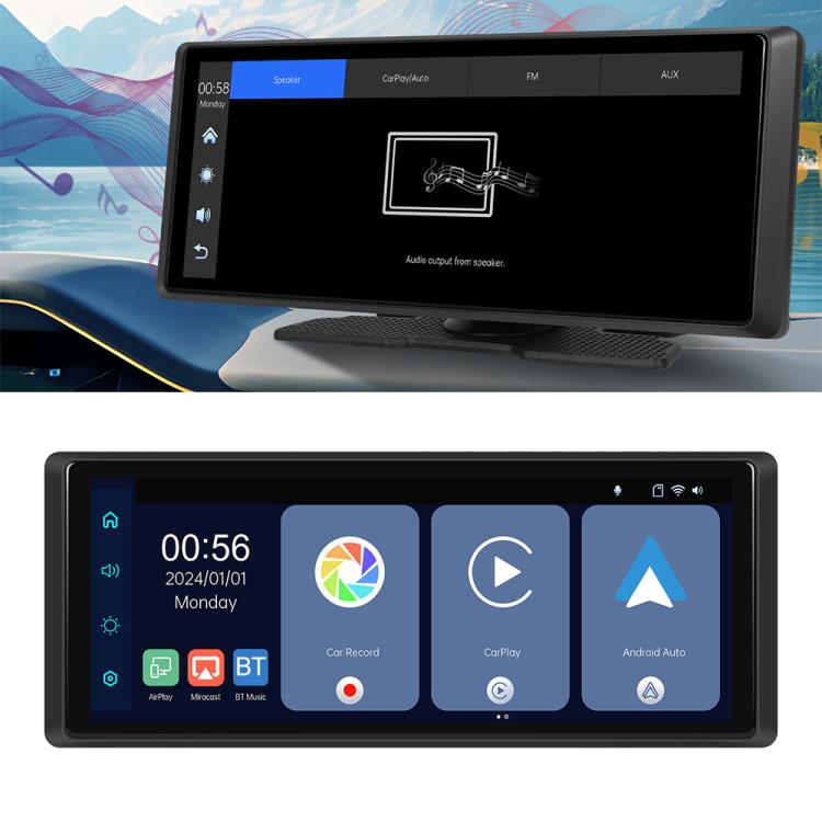8.1-inch portable car navigation screen with CarPlay interface