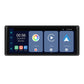8.1-inch portable car navigation screen showing time and app icons