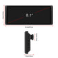 8.1-inch portable navigation screen size and side thickness dimensions