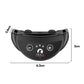 Black control module for anti-bark dog training collar with button icons and display