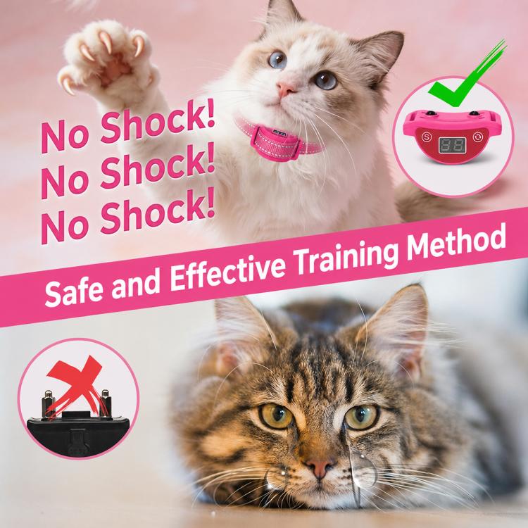 PaiPaitek PD558V Automatic Smart Anti Barking Cat Training Collar, PD558V