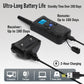 Remote anti-bark training collar system with handheld receiver, prong base, and charging cable