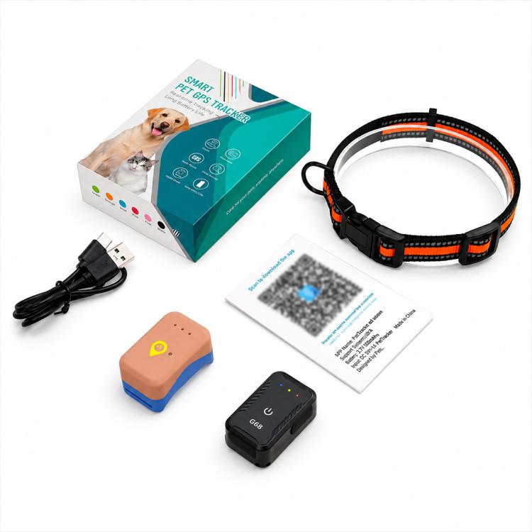 PaiPaitek PD68 Smart GPS Pet Tracker Anti-Loss Collar, EU / Asia Version, US Version