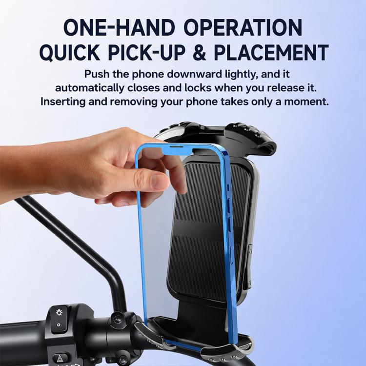Motorcycle Phone Navigation Holder, CH11-Rearview Mirror, CH12-Handlebar