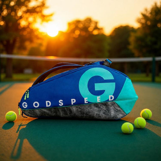 GODSPEED Large-Capacity Tennis Badminton Rackets Sports Gear Bag, Aegis
