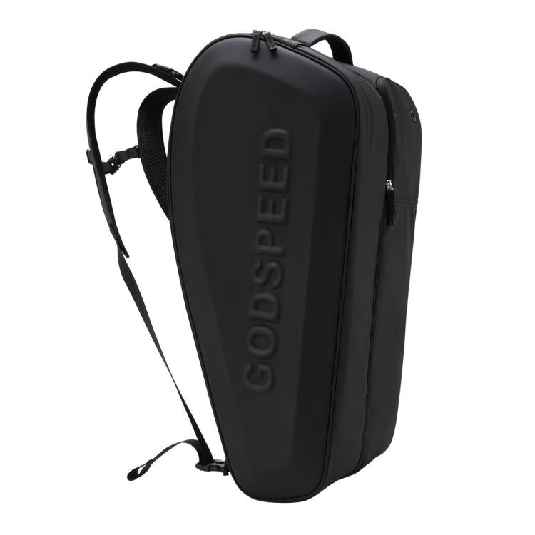 GODSPEED 3D Hard-Shell Tennis Badminton Rackets Large-Capacity Storage Sports Backpack, G2505
