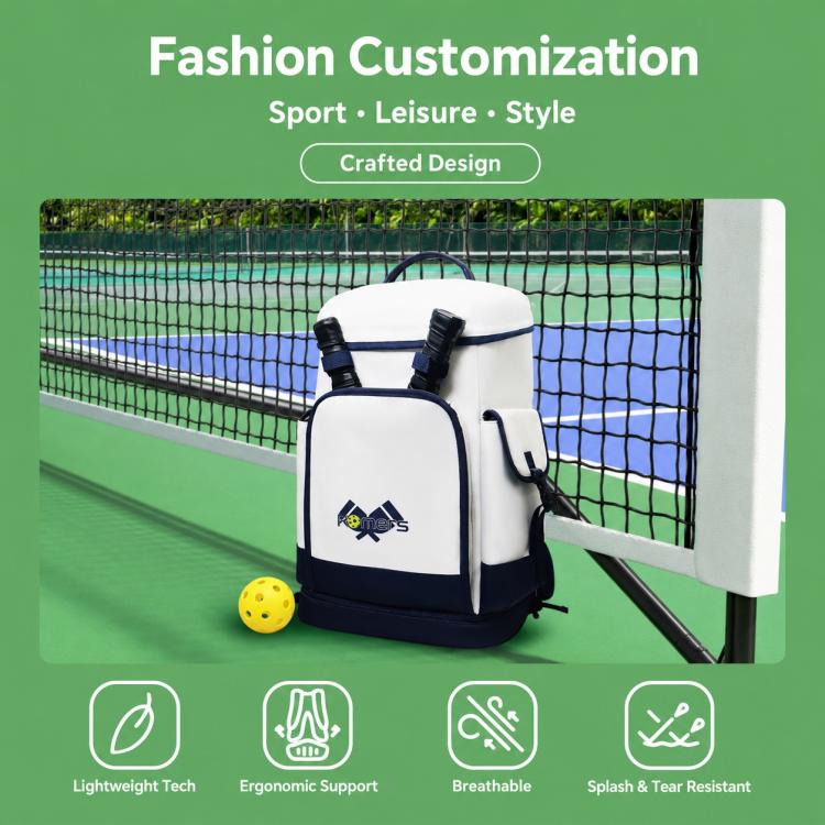Komers Pickleball Table Tennis Paddle Sports Backpack, K384