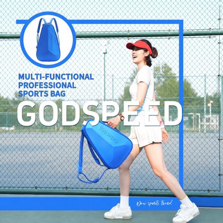 GODSPEED Padel Racket Sports Bag Hard-Shell Backpack, G2509