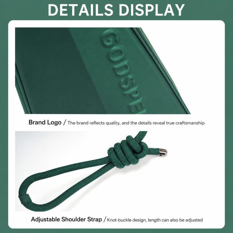 GODSPEED Padel Racket Sports Bag Hard-Shell Backpack, G2509