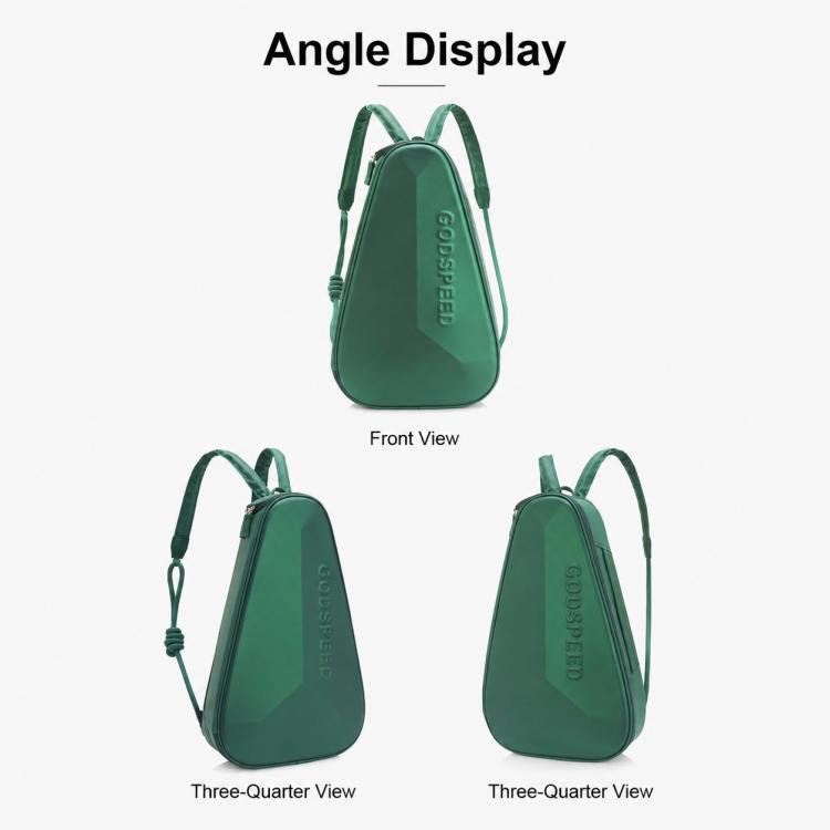 GODSPEED Padel Racket Sports Bag Hard-Shell Backpack, G2509