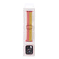 Adjustable Striped Woven Nylon Watch Band + Watch Case Set, For Apple Watch Series 9 / 8 / 7 41mm
