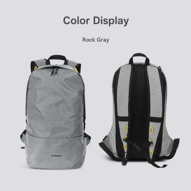 Komers Nylon Lightweight Large Capacity Backpack