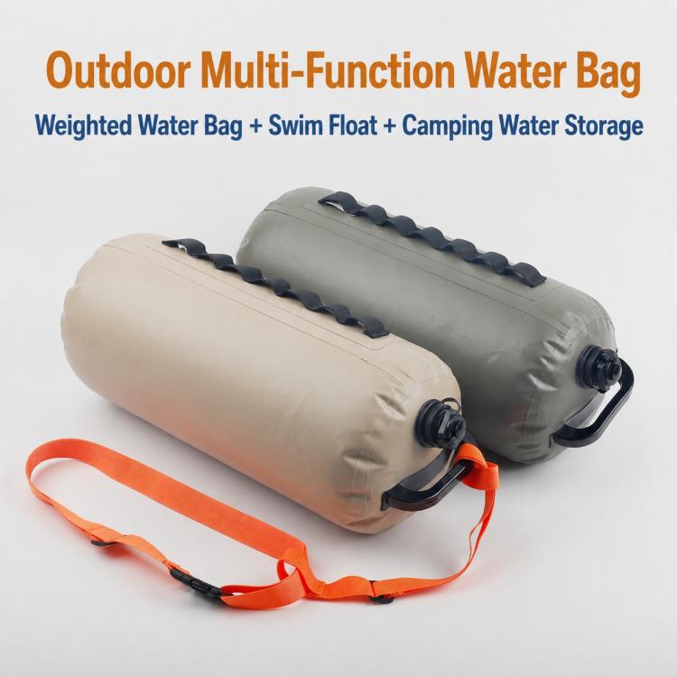 Multifunctional Outdoor Swimming Float 10kg Tent Weighting Water Storage Bag
