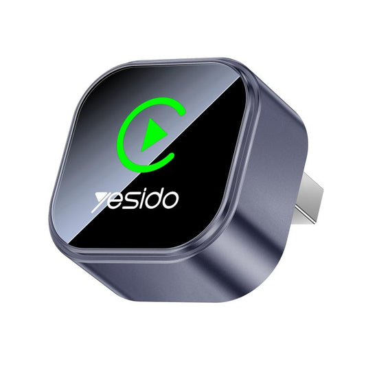 Yesido KM31 Mini 2-in-1 Wired to Wireless CarPlay and Android Auto Car Adapter, KM31